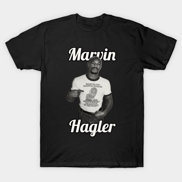 Marvin Hagler / 1954 T-Shirt by glengskoset